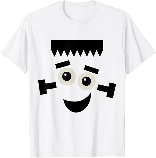 Frankenstein Goofy Monster Halloween Costume T-Shirt - T-Shirt | White