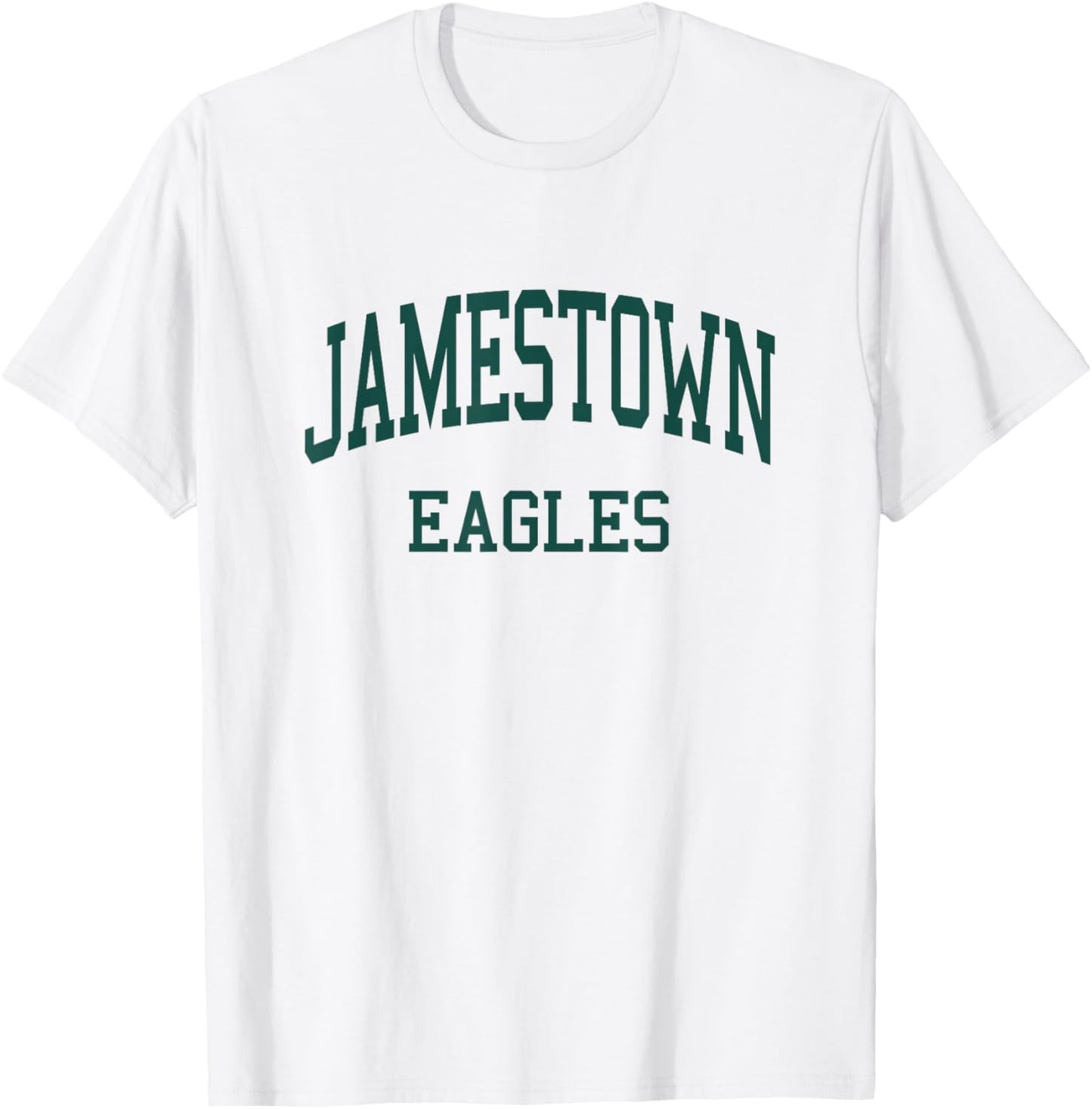 Jamestown High School HS Williamsburg VA Retro T-Shirt - T-Shirt | White