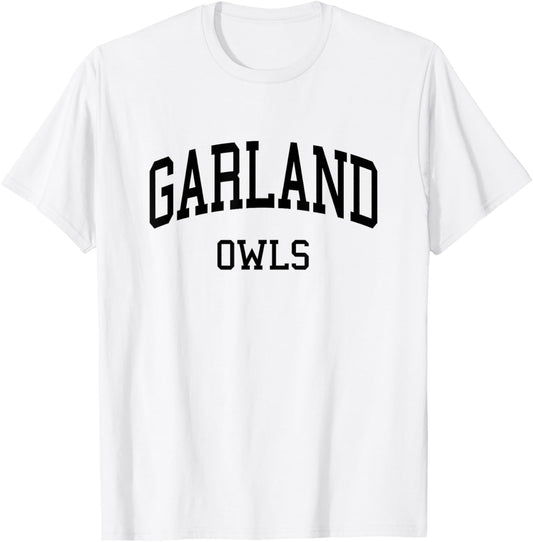 Garland High School HS Garland TX Retro T-Shirt - T-Shirt | White