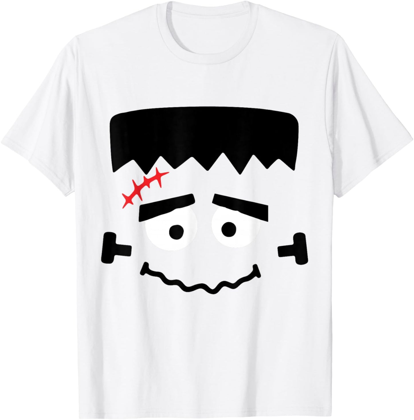 Frankenstein Monster Halloween Costume T-Shirt - T-Shirt | White
