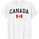 Canadian Flag Men Women Kids Canada T-Shirt - T-Shirt | White
