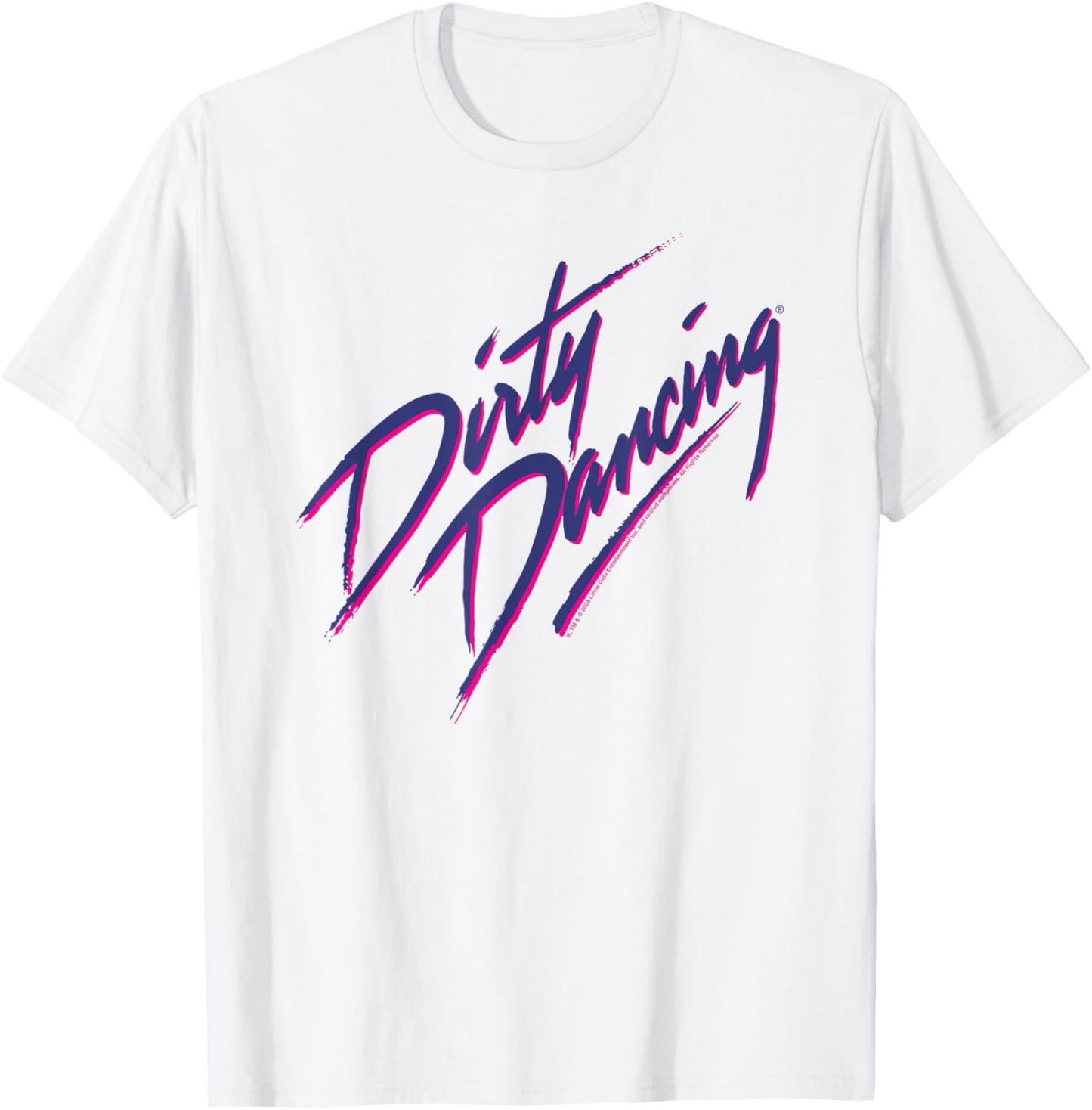 Dirty Dancing Original Logo T-Shirt - T-Shirt | White
