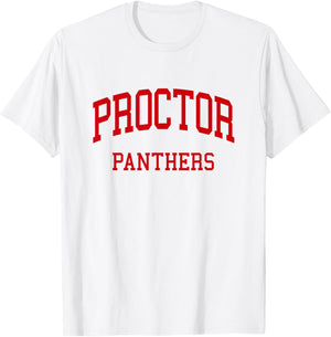 Proctor High School HS Utica NY Retro T-Shirt - T-Shirt | White