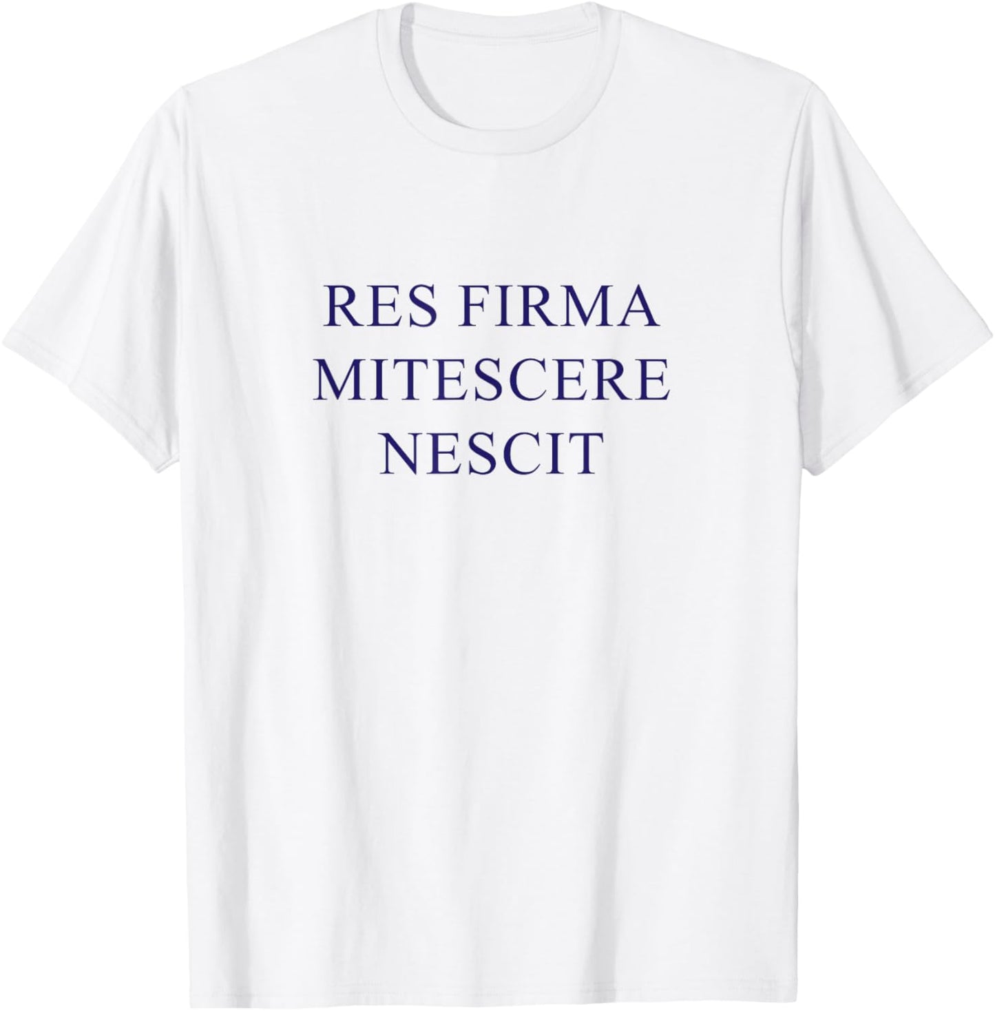 American Flyers "Res Firma Mitescere Nescit" T-Shirt - T-Shirt | White