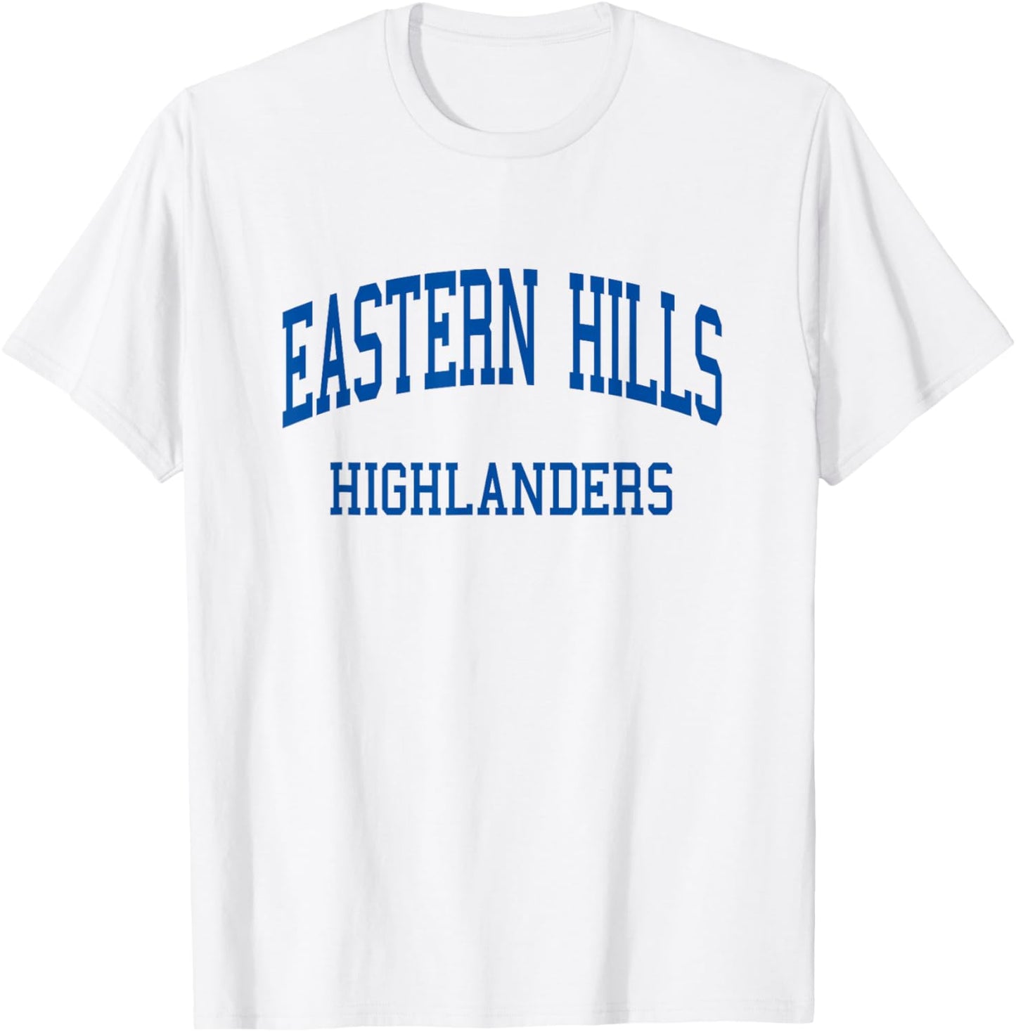 Eastern Hills High School HS Fort Worth TX Retro T-Shirt - T-Shirt | White