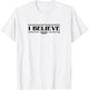 Stranger Things I Believe Officially Licensed T-Shirt - T-Shirt | White
