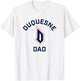 Duquesne University Dukes Arched Dad T-Shirt - T-Shirt | White