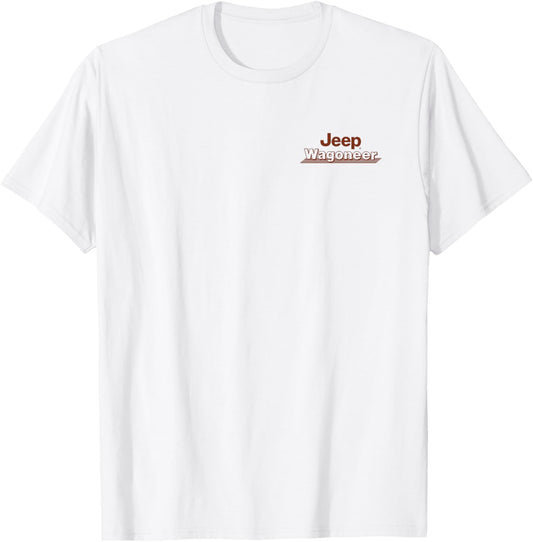 Jeep Wagoneer 4x4 Legend Orange - Officially Licensed T-Shirt - T-Shirt | White