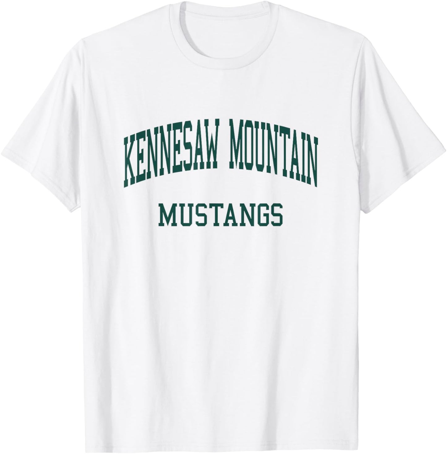 Kennesaw Mountain High School HS Kennesaw GA Retro T-Shirt - T-Shirt | White