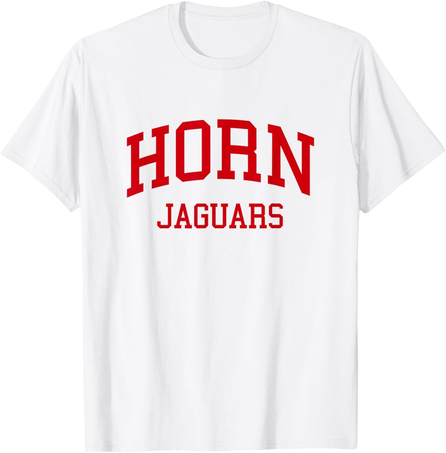 Horn High School HS Mesquite TX Retro T-Shirt - T-Shirt | White