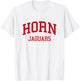 Horn High School HS Mesquite TX Retro T-Shirt - T-Shirt | White