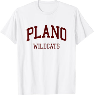 Plano High School HS Plano TX Retro T-Shirt - T-Shirt | White