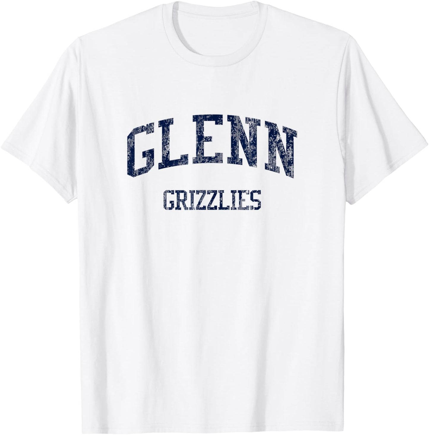 Glenn High School HS Leander TX Vintage Sports T-Shirt - T-Shirt | White