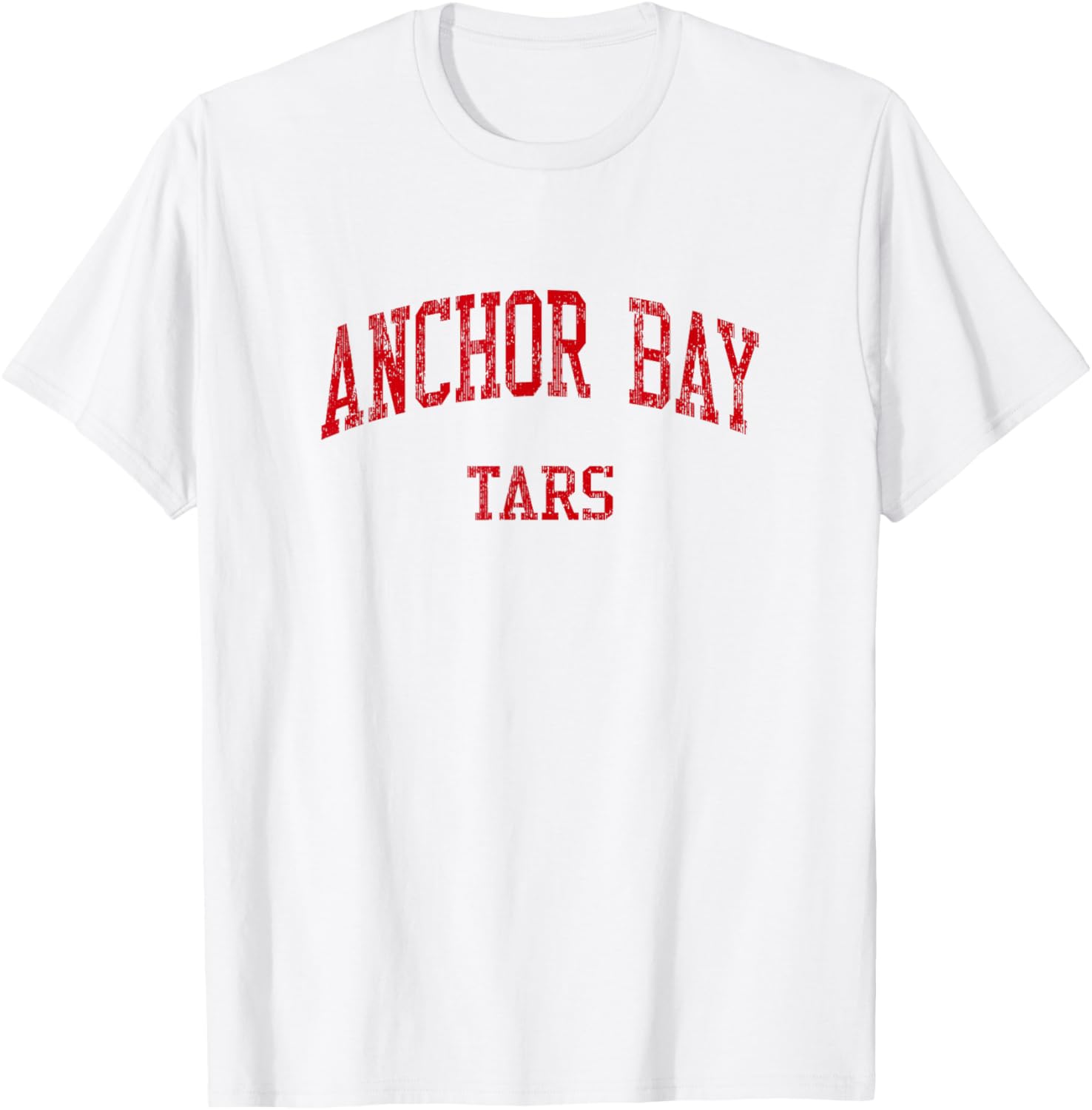 Anchor Bay High School HS Ira MI Vintage Sports T-Shirt - T-Shirt | White