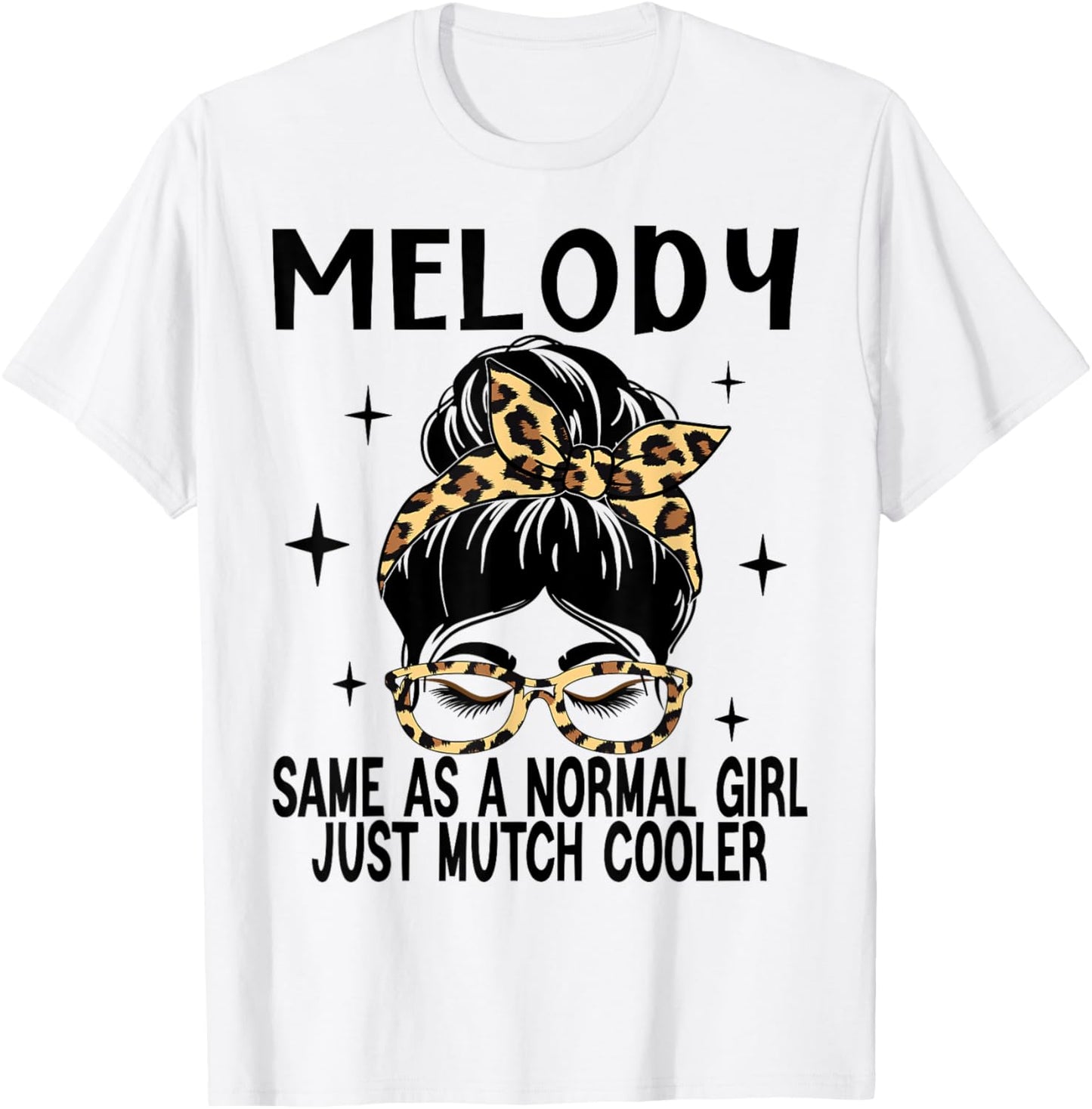 MELODY Costume Cute Definition Personalized Name MELODY T-Shirt - T-Shirt | White