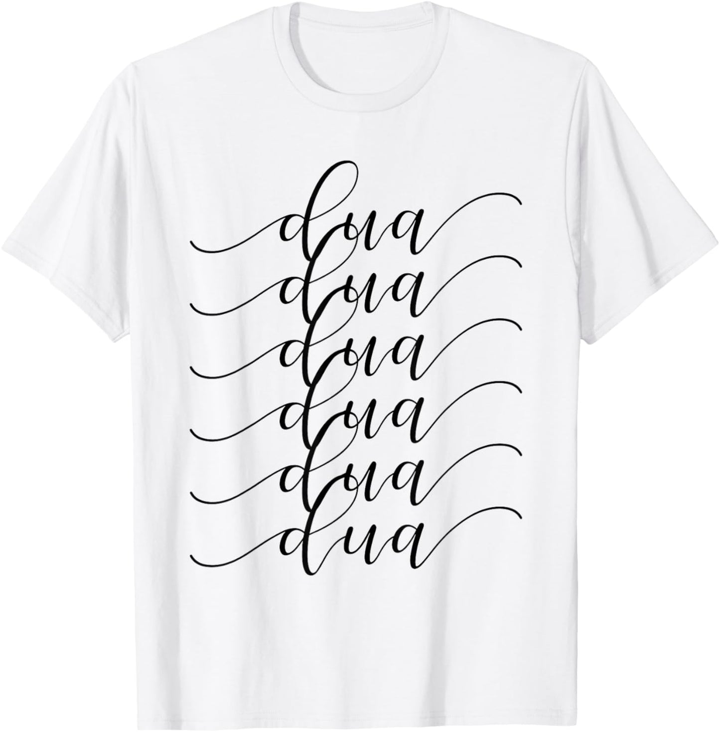 Funny Girl Retro Dua First Name Personalized 80, 90's T-Shirt - T-Shirt | White