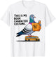 This Is My Book Character Costume Funny Pigeon Kids Reading T-Shirt - T-Shirt | White