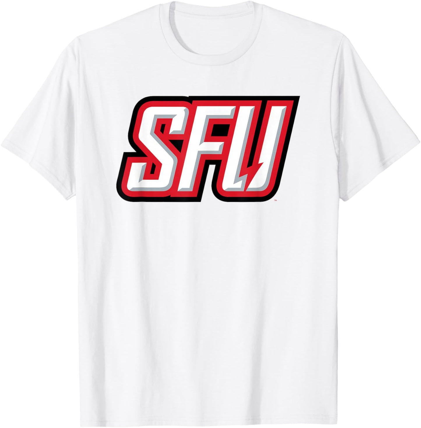 Saint Francis Red Flash Icon Officially Licensed T-Shirt - T-Shirt | White
