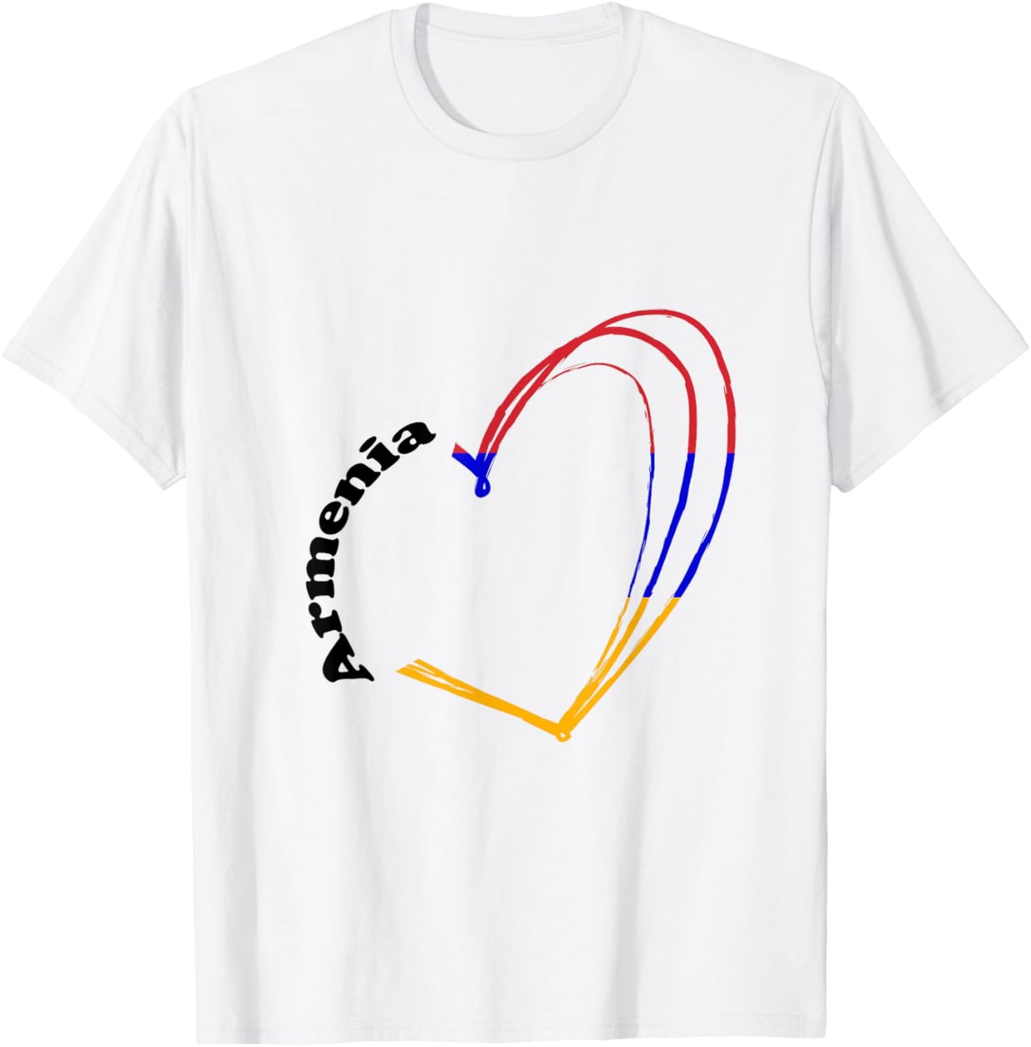 Armenia Flag USA I'm Both Of Them America Armenian Roots T-Shirt - T-Shirt | White