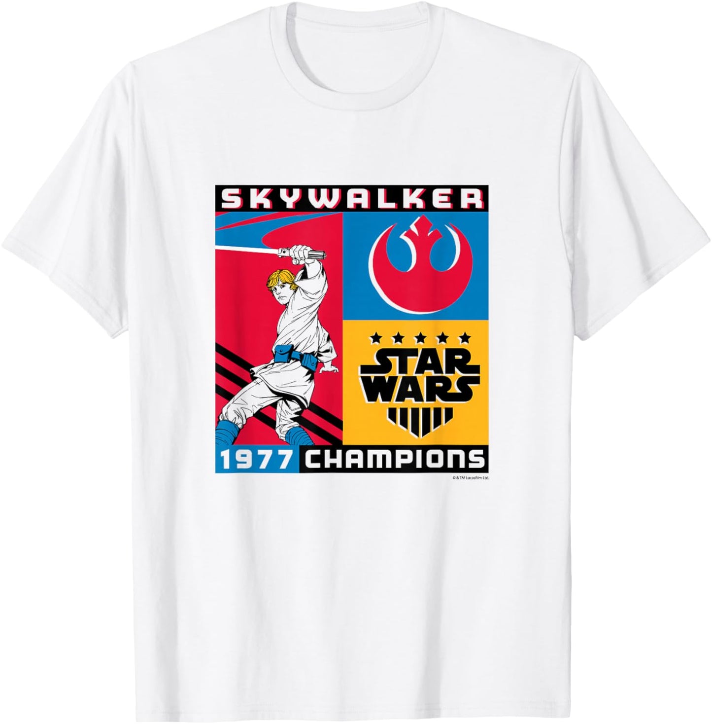 Star Wars - Skywalker Soccer Champions T-Shirt - T-Shirt | White