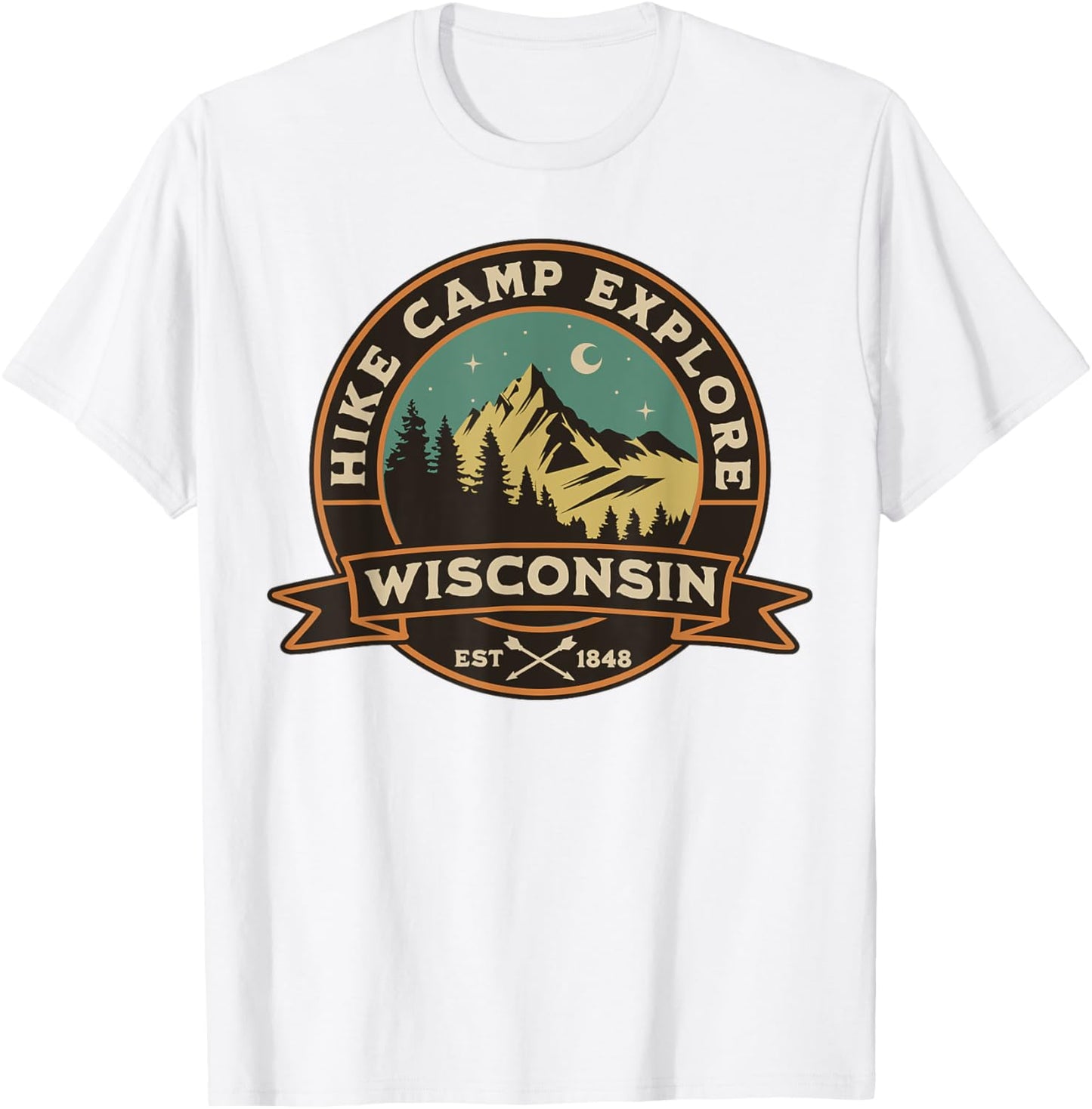 Wisconsin T-Shirt - T-Shirt | White
