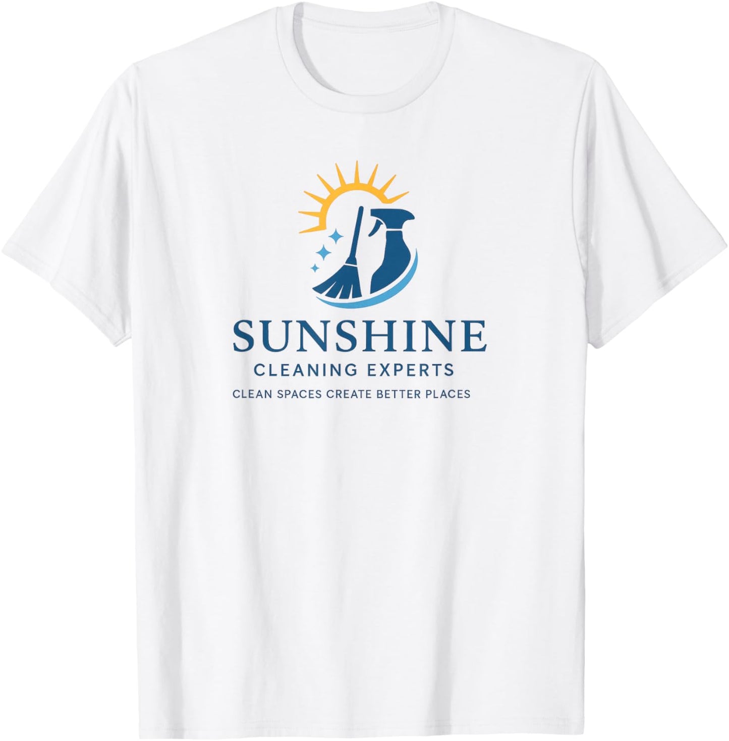 Sunshine Cleaning Experts T-Shirt - T-Shirt | White