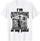Funny Work Farmer Rural Life, I'm Outstanding In My Field T-Shirt - T-Shirt | White