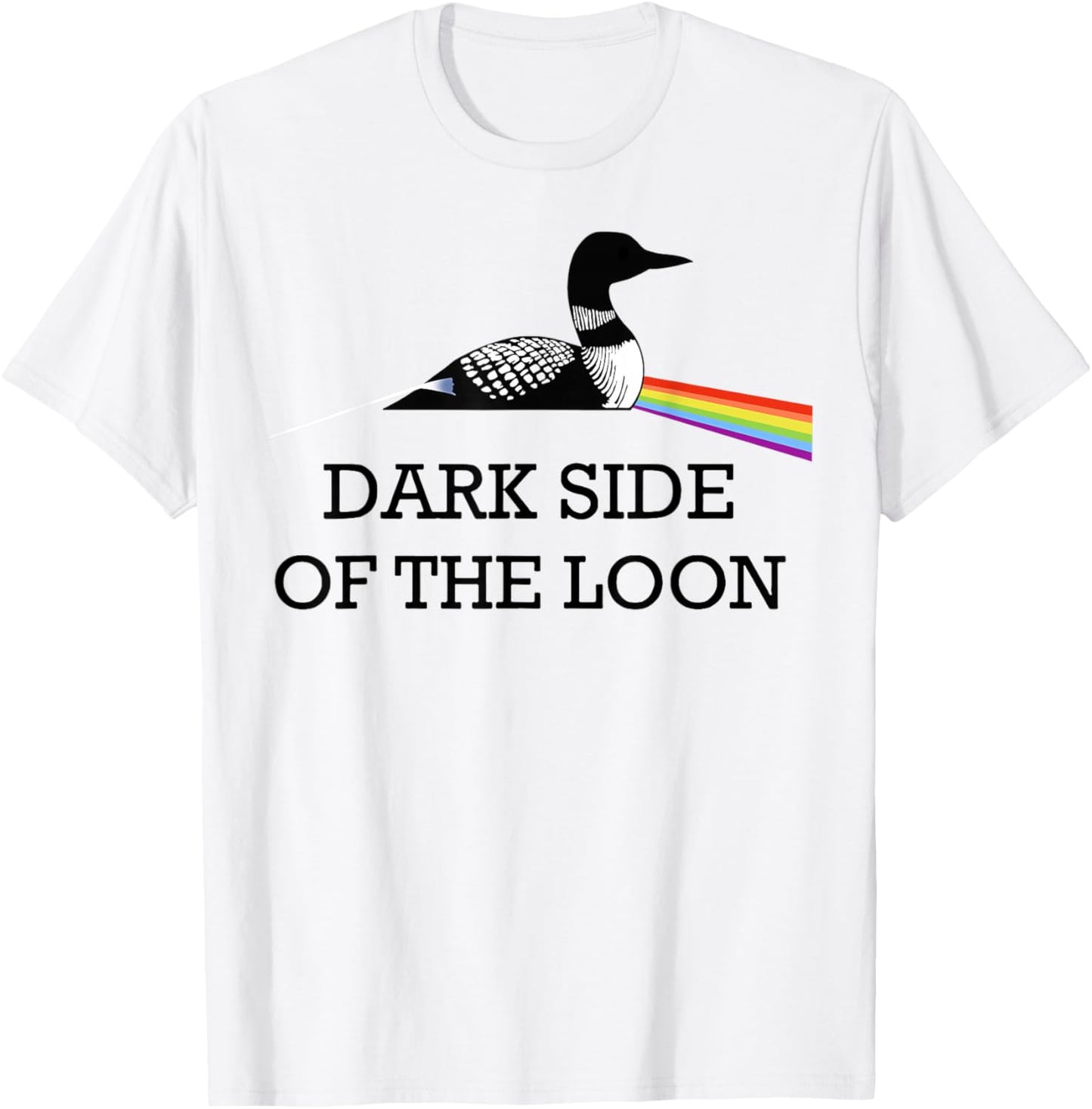 Duck Dark Side Of The Loon T-Shirt - T-Shirt | White