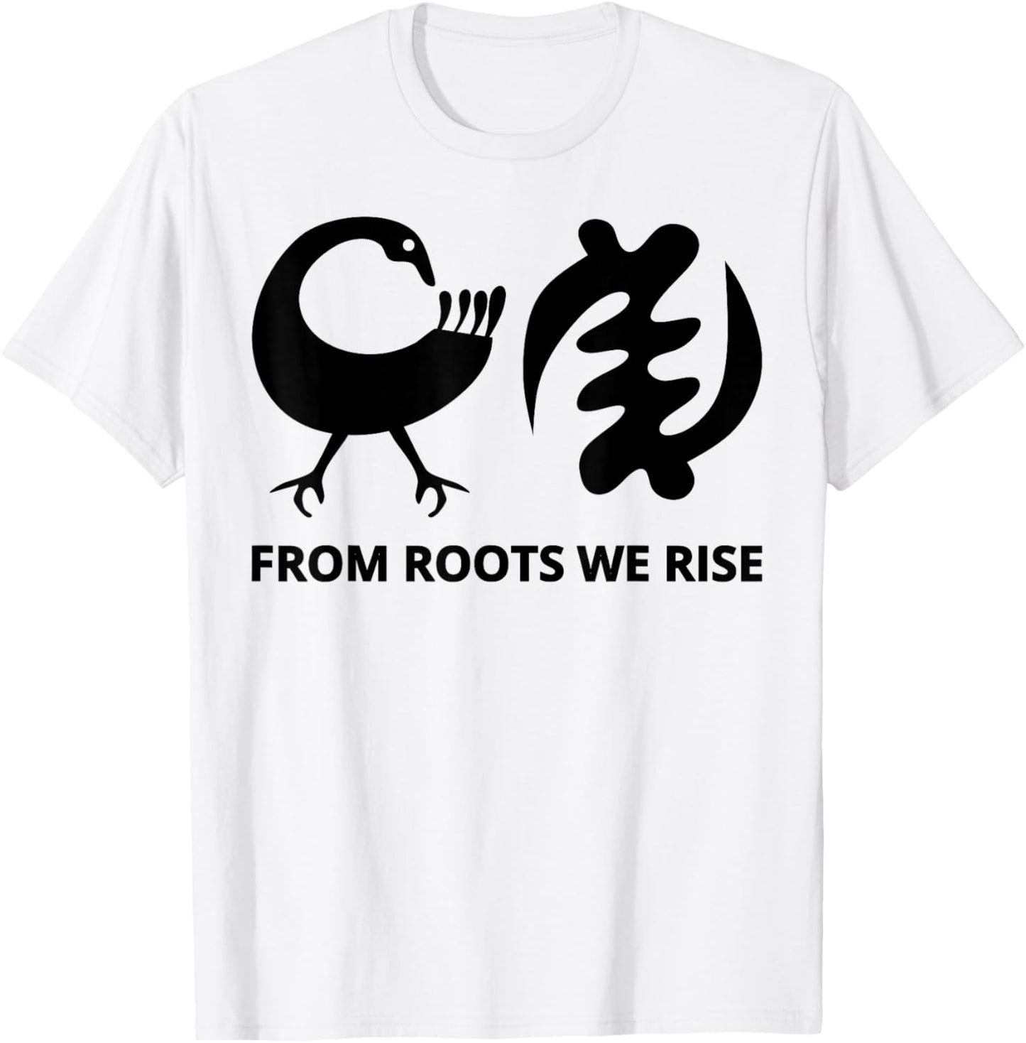 Adinkra Symbols from Ghana Collection Art African Tribal T-Shirt - T-Shirt | White