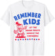 Remember Kids Let Adults Handle Fireworks Funny Graphic T-Shirt - T-Shirt | White