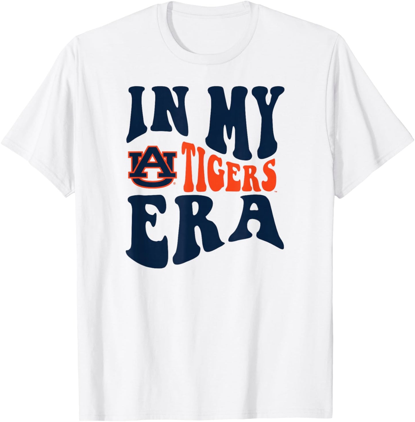 Auburn Tigers Era White Officially Licensed T-Shirt - T-Shirt | White