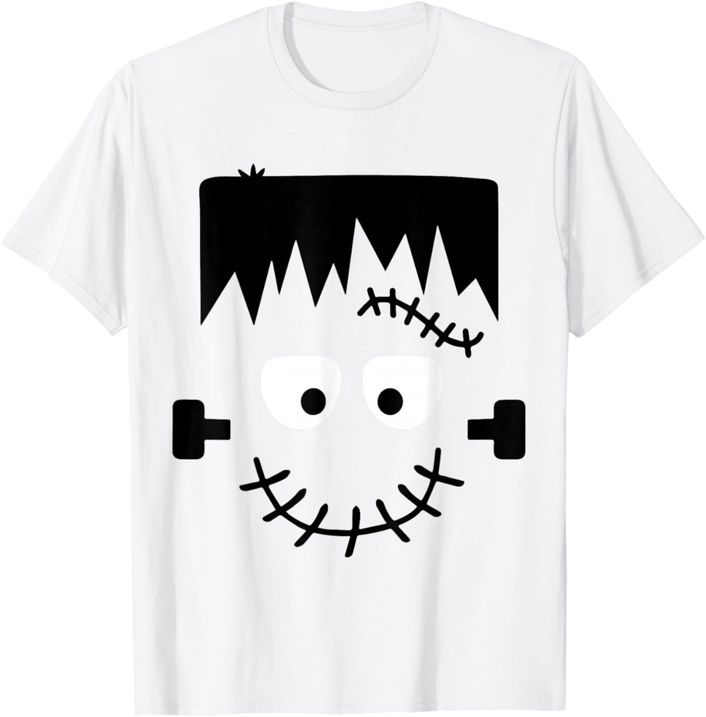 Frankenstein Monster Halloween Costume T-Shirt - T-Shirt | White