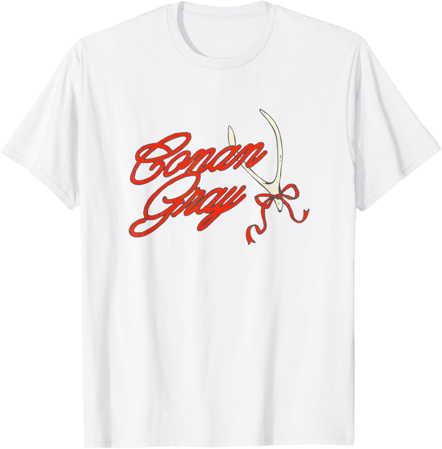 Official Conan Gray Wishbone Bow T-Shirt - T-Shirt | White