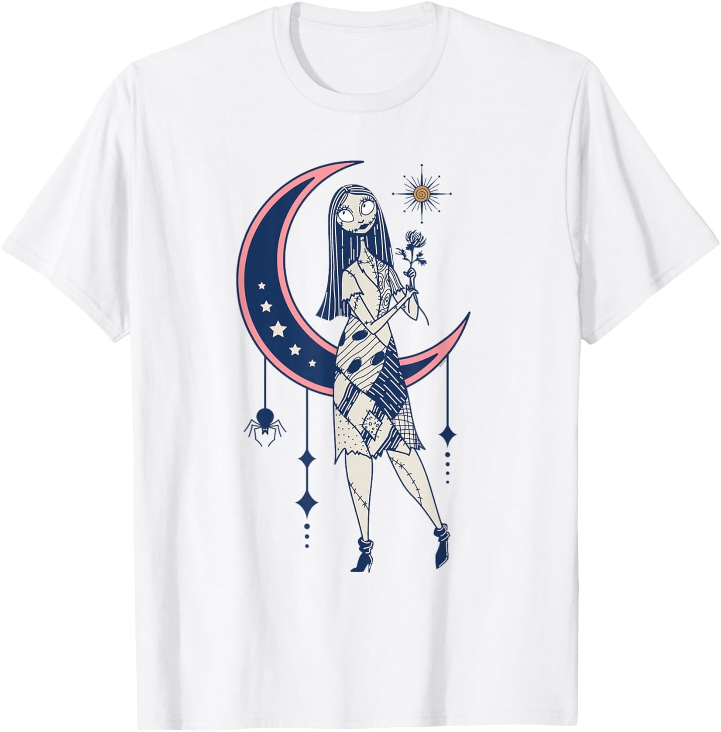 Disney The Nightmare Before Christmas Sally and Moon Mystic T-Shirt - T-Shirt | White