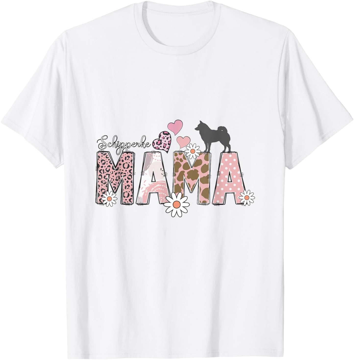 Schipperke Dog T-Shirt - T-Shirt | White