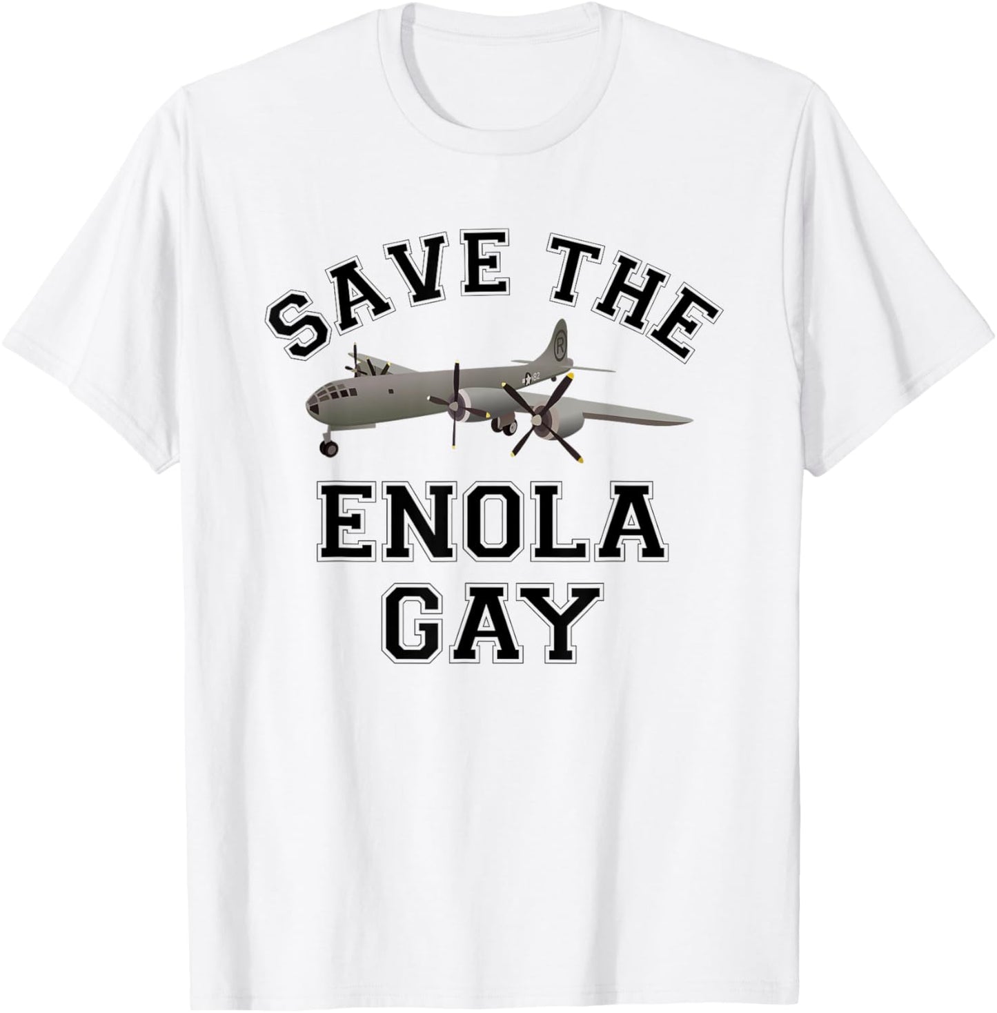 Save The Enola Gay T-Shirt - T-Shirt | White