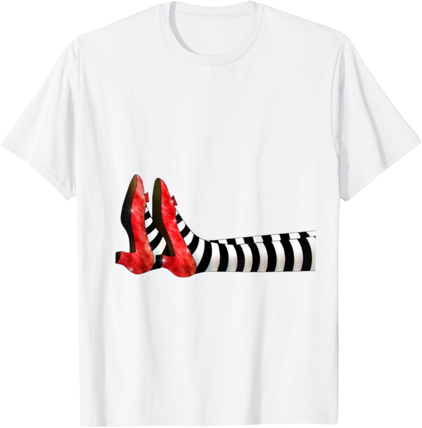 Witches Legs T-Shirt - T-Shirt | White