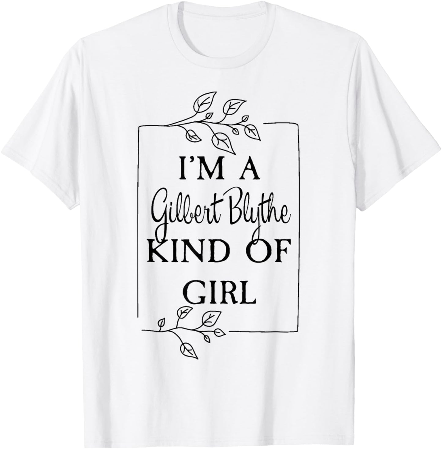 Literary Romance Gilbert Blythe Admirer T-Shirt - T-Shirt | White