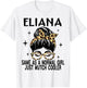 SwiftStyle Apparel ELIANA Costume Cute Definition Personalized Name ELIANA , Small, Grey T-Shirt - T-Shirt | White