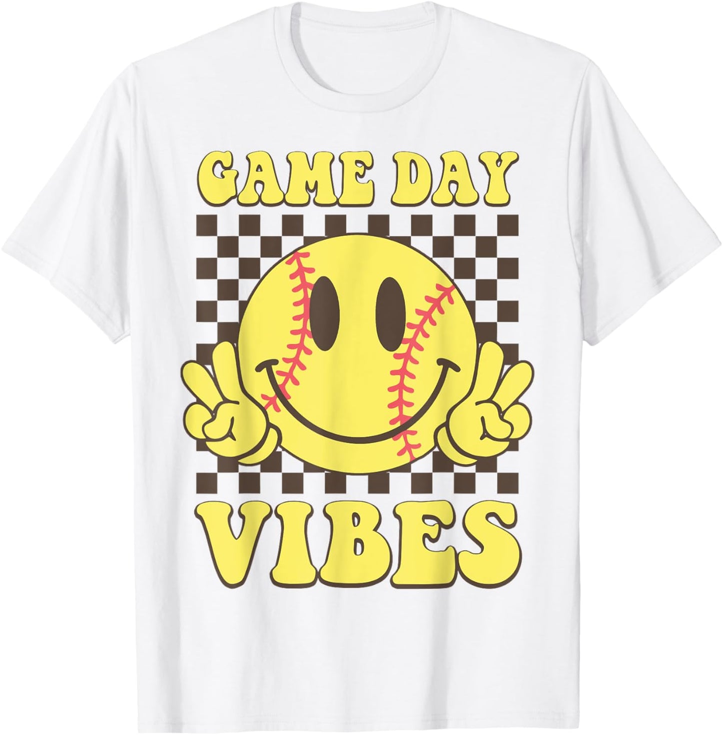 Softball Girl T-Shirt - T-Shirt | White