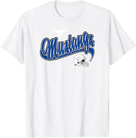 SMU Mustangs Football Goodness Red Officially Licensed T-Shirt - T-Shirt | White