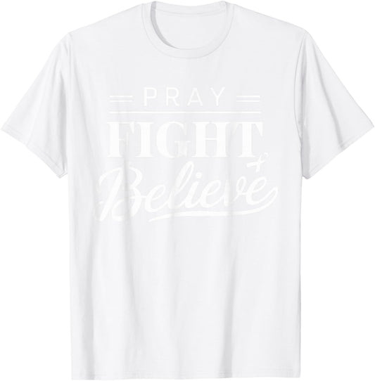 October Women Pink Ribbon Breast Cancer Awareness T-Shirt - T-Shirt | White