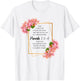 Proverbs 3:5-6 Bible Verse Religious Christian Men and Women T-Shirt - T-Shirt | White