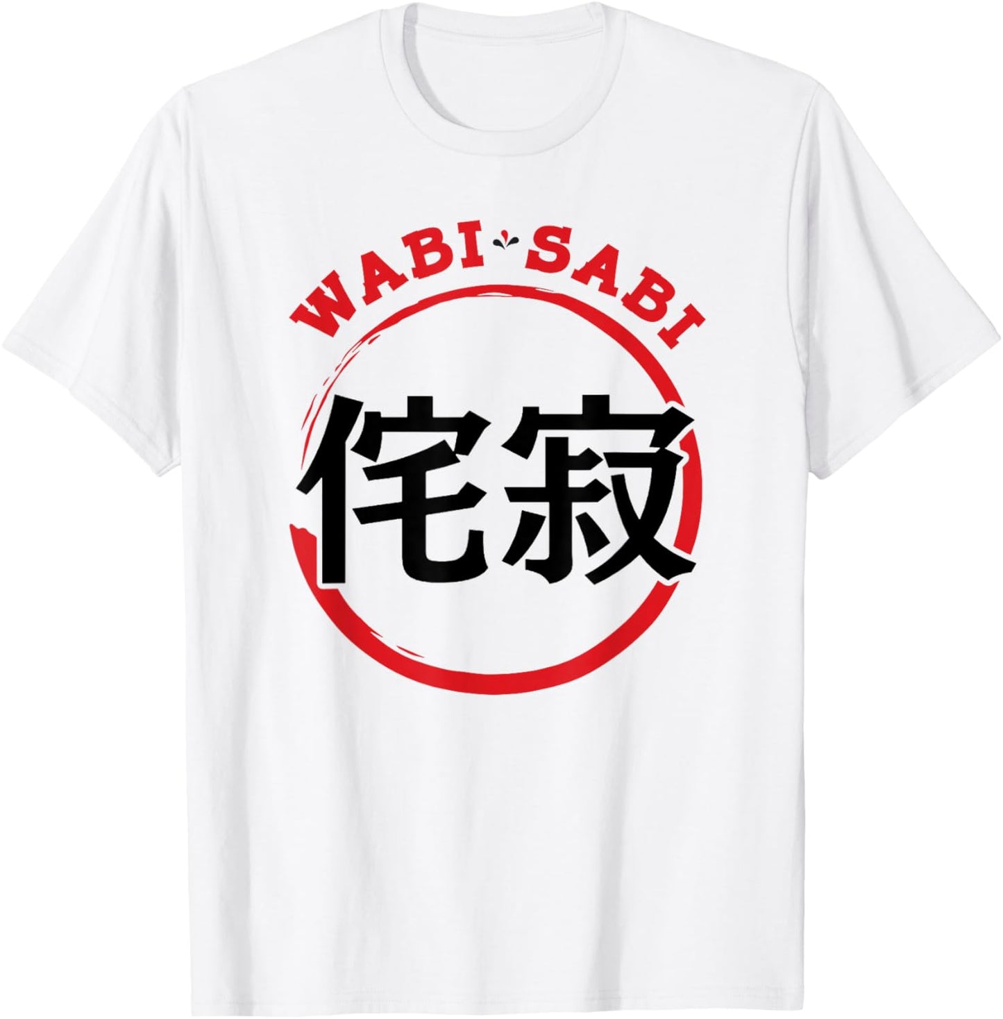 Wabi Sabi Japanese Beauty in Imperfection Japan Zen Natural T-Shirt - T-Shirt | White