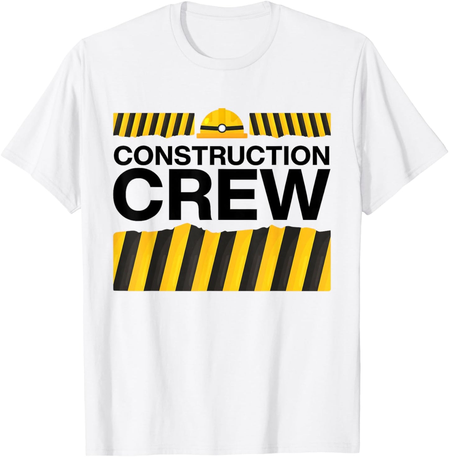 Construction Crew And Highway Worker Party Group Matching T-Shirt - T-Shirt | White