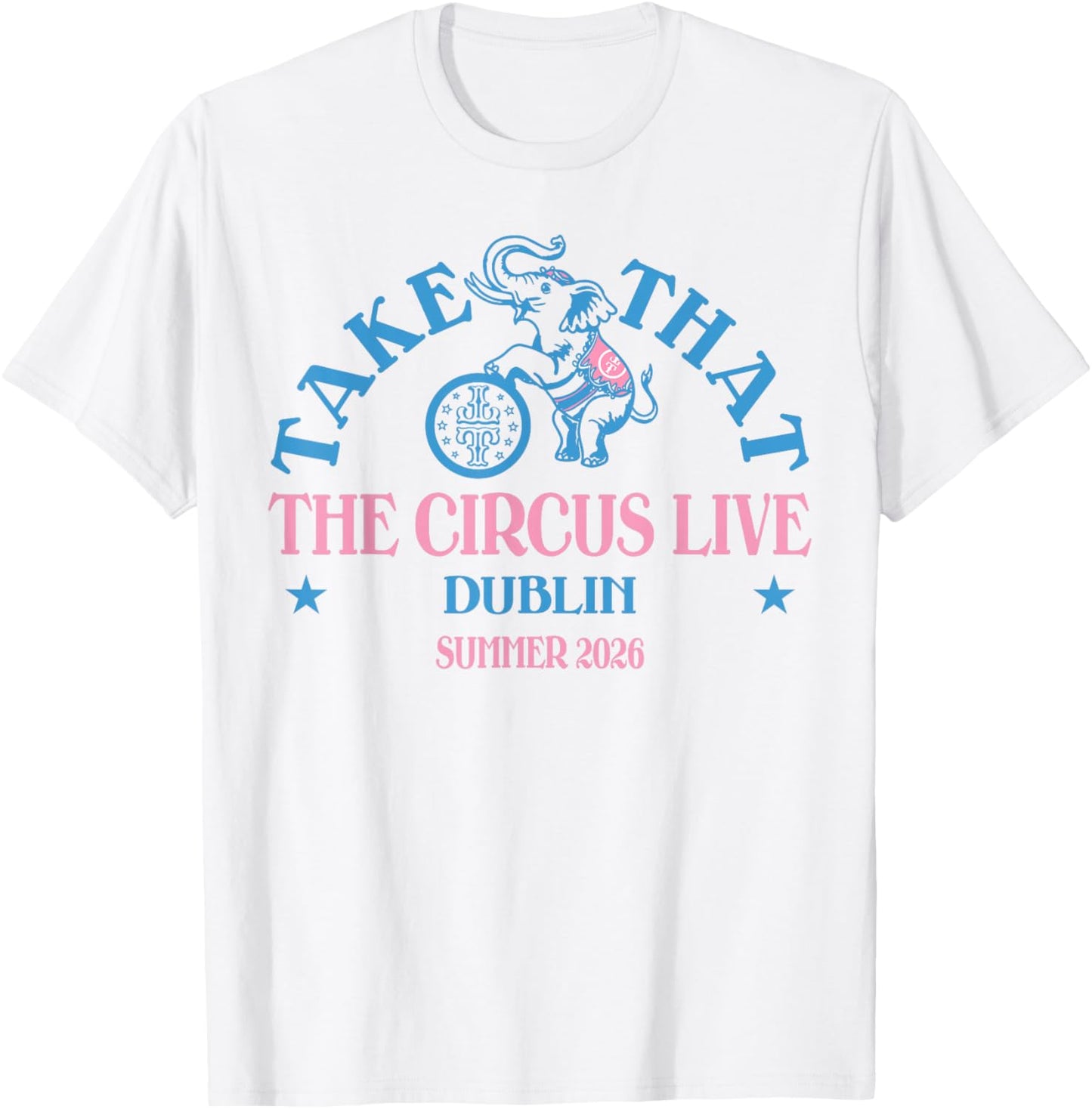 Take that The Circus Live Dublin T-Shirt - T-Shirt | White