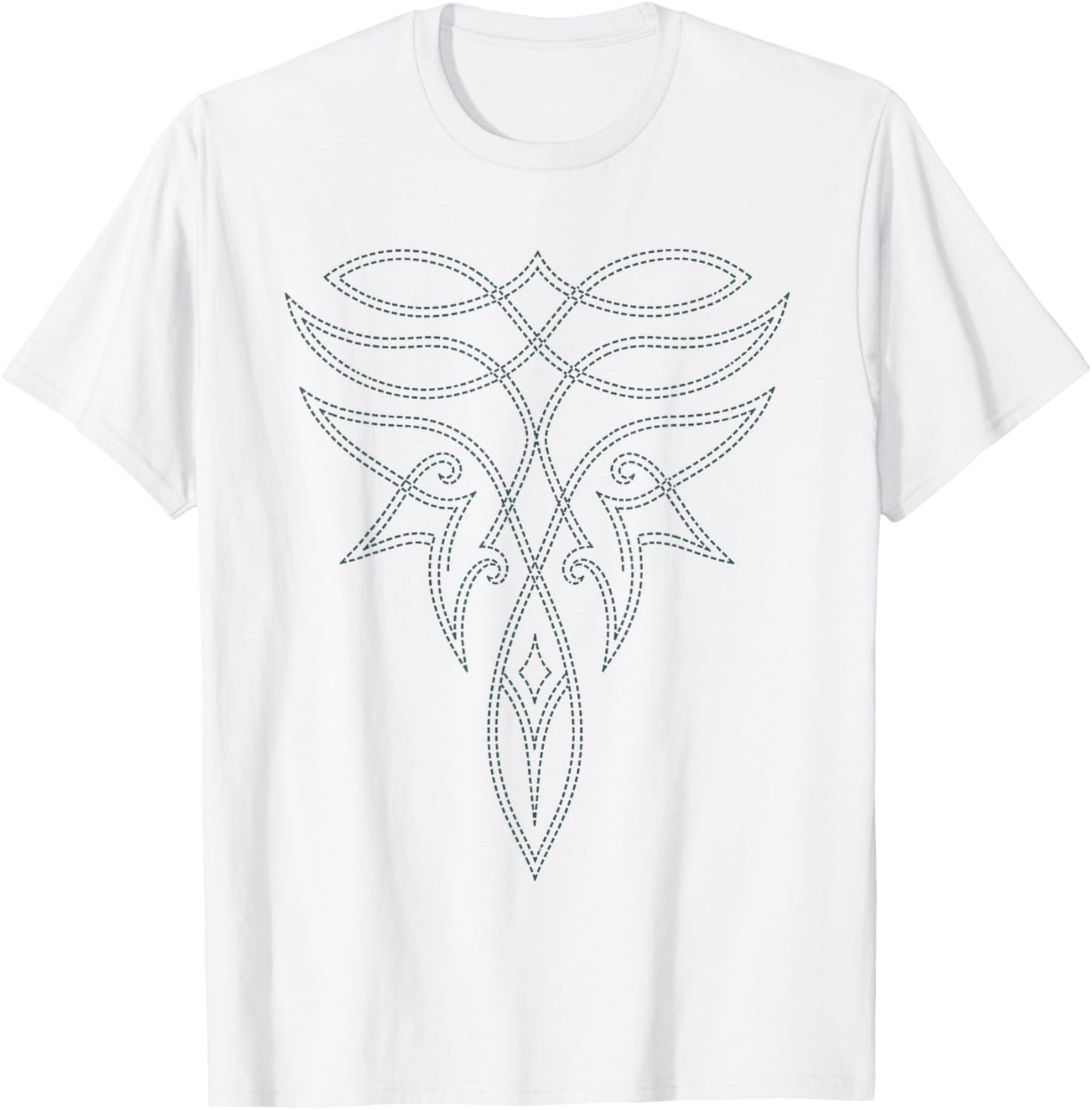Western Cowboy Boot Stitch Cowgirl Country Rodeo Graphic T-Shirt - T-Shirt | White
