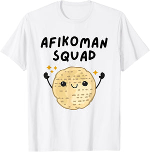 Passover Afikoman Squad Cute Pesach Toddler Kids T-Shirt - T-Shirt | White