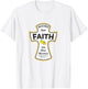 Mustard Christian Shirt - Faith Seed of Mustard Jesus Bible T-Shirt - T-Shirt | White