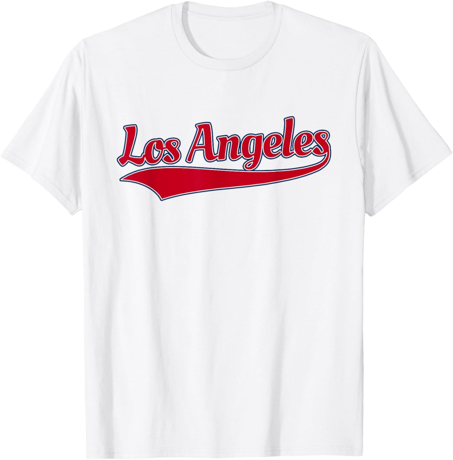 Los Angeles - Throwback Design - Classic T-Shirt - T-Shirt | White
